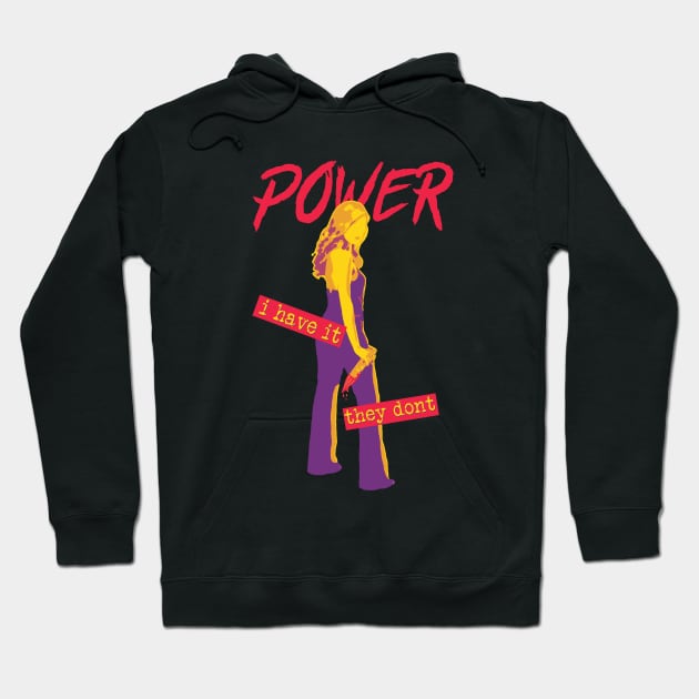 Buffy Power design Hoodie by Afire